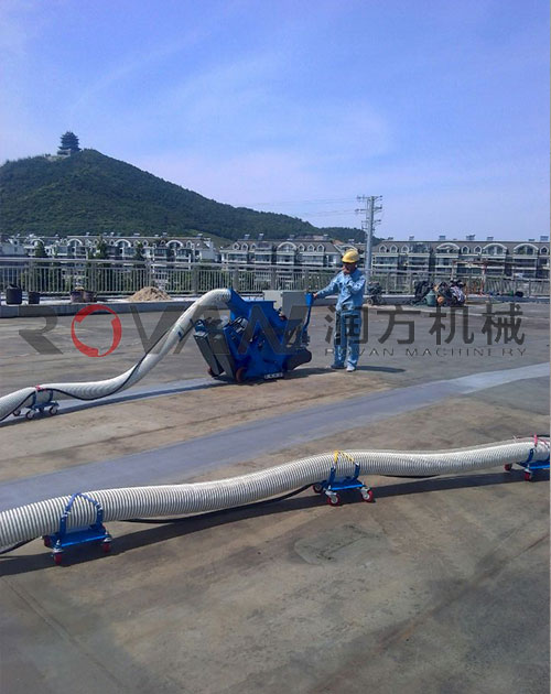 橋梁拋丸機湖州仁（rén）皇山大（dà）橋客戶現場