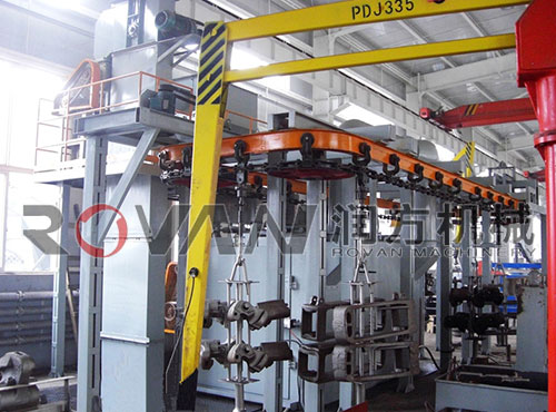 Q45、Q58係（xì）列懸鏈（liàn）式拋丸清理機（jī）