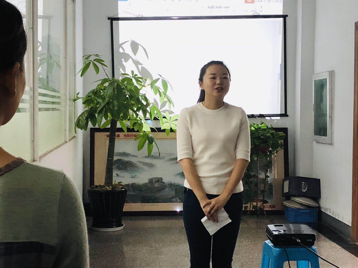 塑料托盤廠家每（měi）周早會，以飽滿的精神開單！